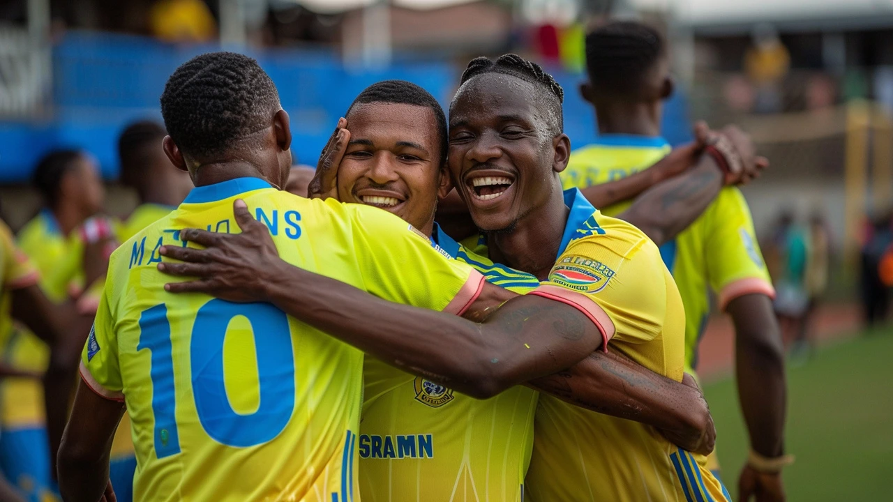 Mamelodi Sundowns Triumphs in DStv Premiership: Decisive 3-0 Win Over TS Galaxy