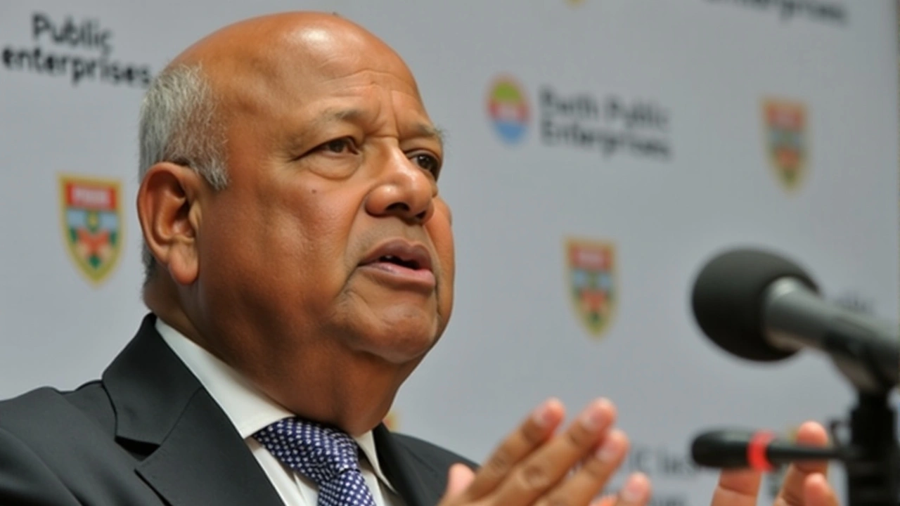 Tributes Pour in for Pravin Gordhan as Minister Maropene Ramokgopa Opens Book of Condolence