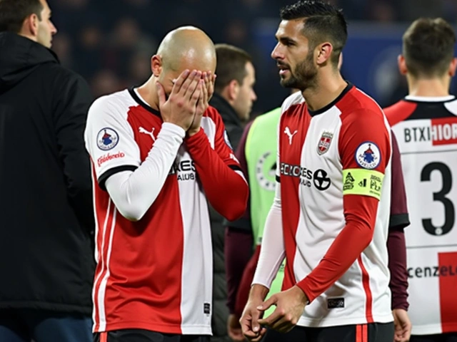 Feyenoord's Champions League Dreams Shaken: Red Bull Salzburg Triumphs 3-1 in Rotterdam