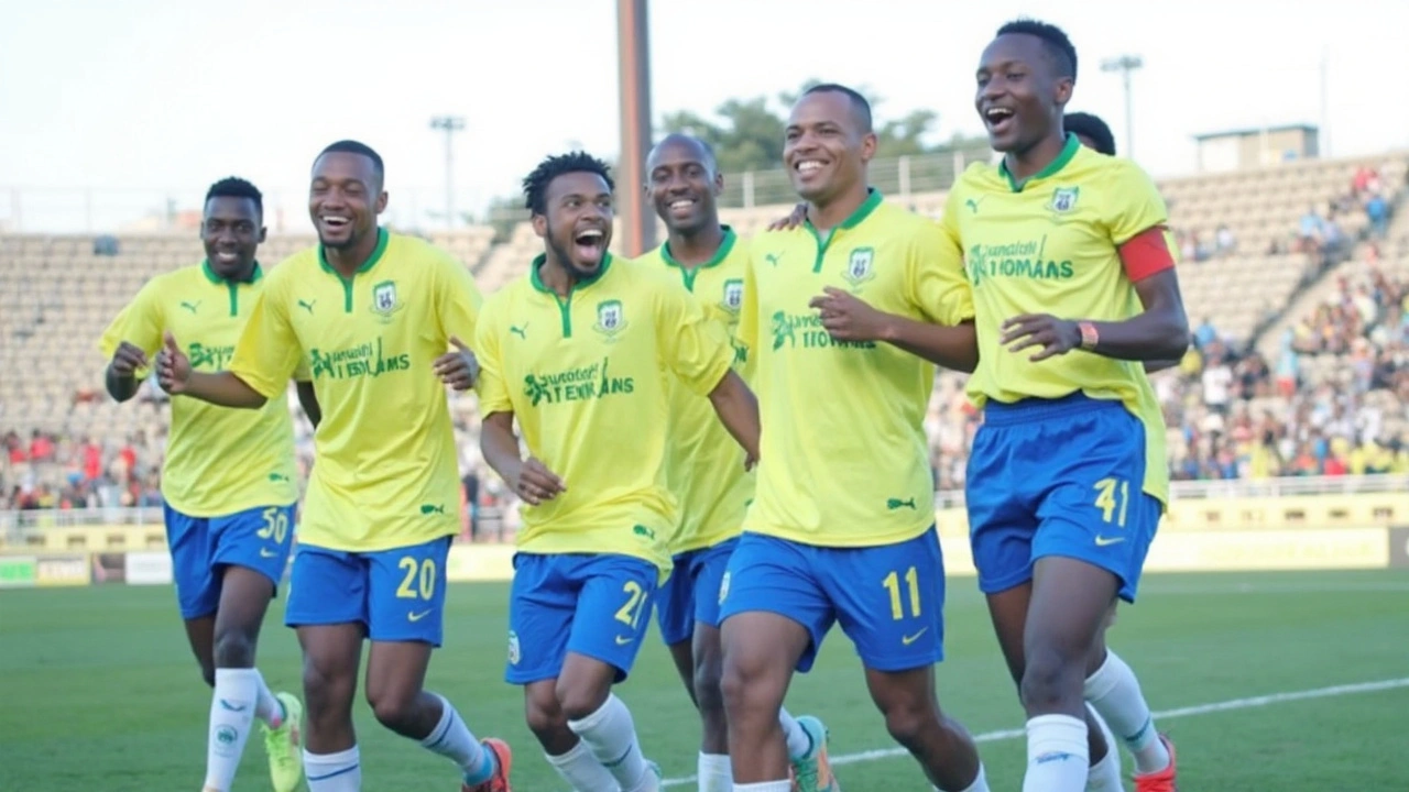 Mamelodi Sundowns Triumph Over TS Galaxy in Betway Premiership Clash